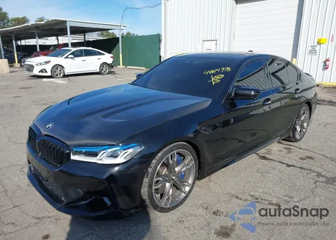 2018 BMW M550I xDrive из США, поврежденный, VIN WBAJB9C54JB286870
